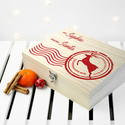 Personalised North Pole Air Mail Christmas Eve Box
