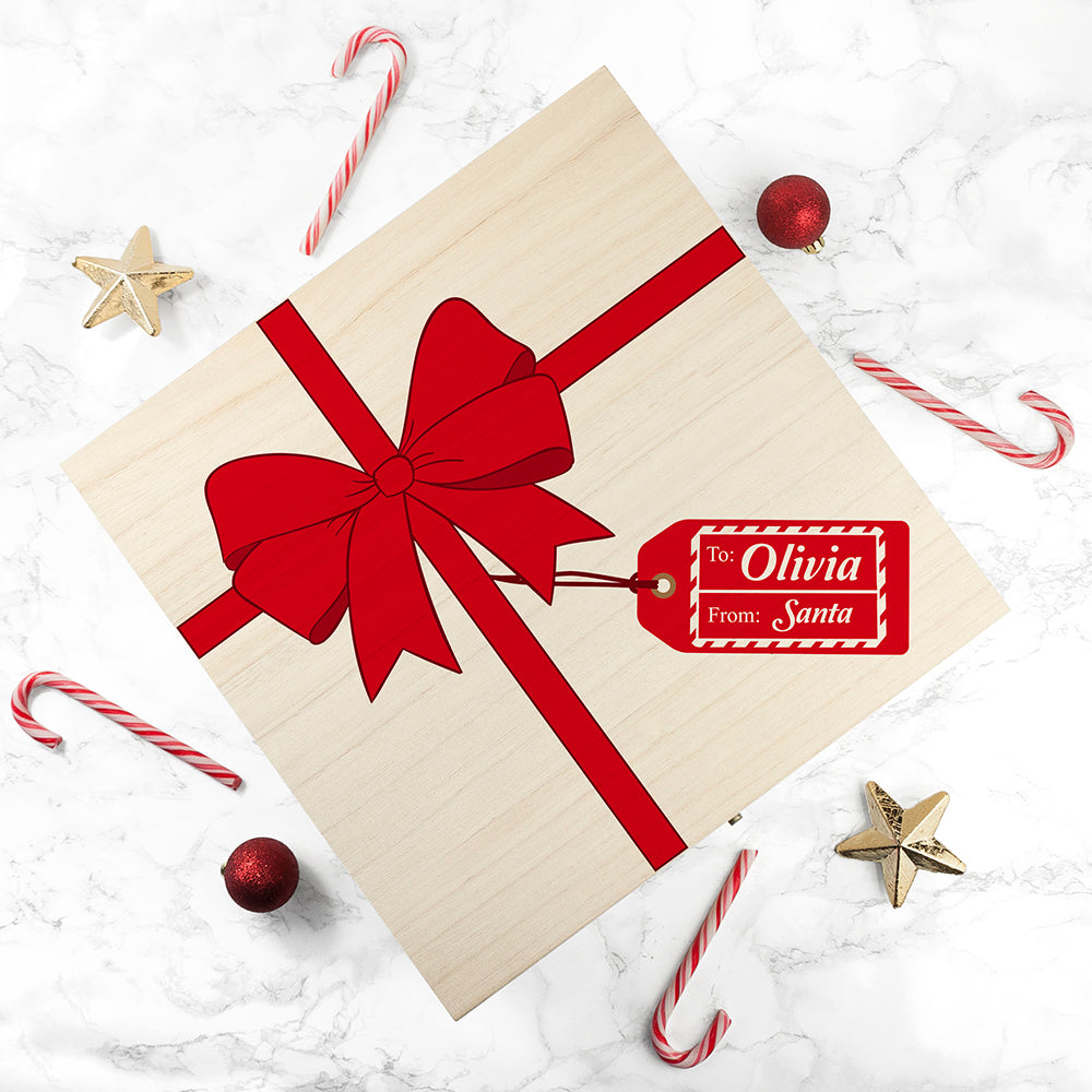 Personalised Christmas Present Christmas Eve Box