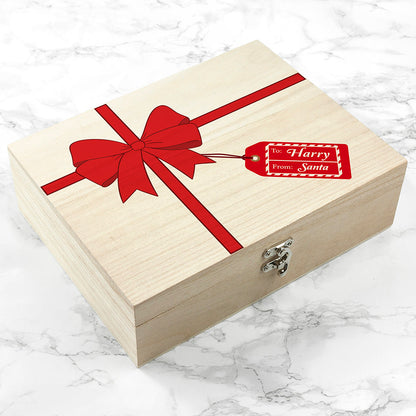 Personalised Christmas Present Christmas Eve Box