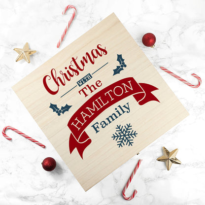 Personalised Family Christmas Eve Box