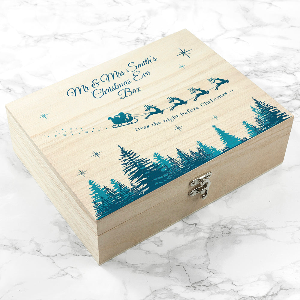 Personalised 'Twas The Night Before Christmas Box