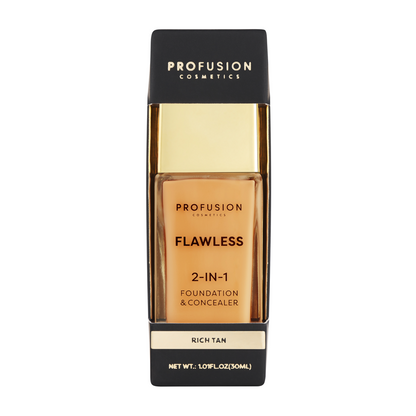FLAWLESS 2-IN-1 FOUNDATION AND CONCEALER