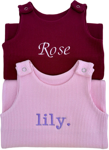 Sweet Pink Dungarees
