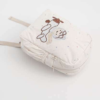 Little Aviator Personalised School Bag, Hand-Embroidered