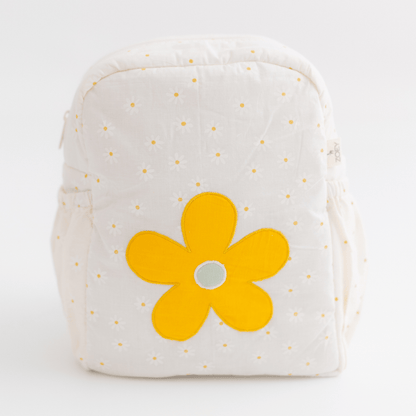 Poppy Pop Personalised School Bag, Hand-Embroidered