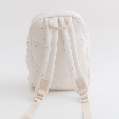 Rabbit's Garden Personalised School Bag, Hand-Embroidered